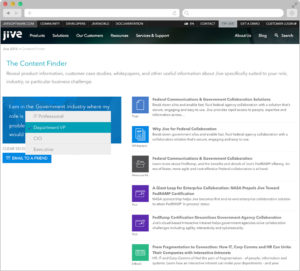 Content Finder natural selection menu