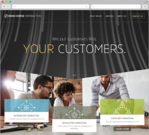 Iron Horse Interactive home page